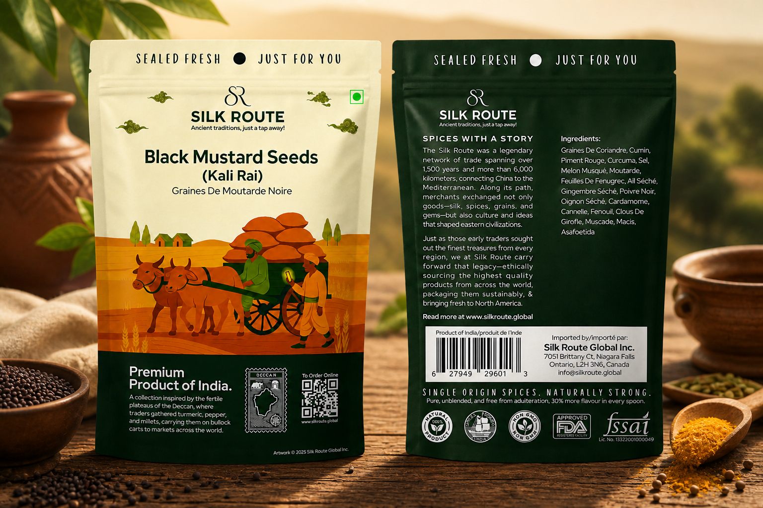 Spice pack — Southern route, Deccan